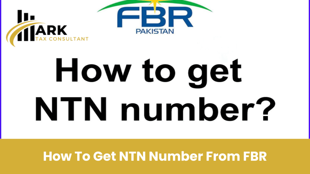 How to get NTN number from FBR